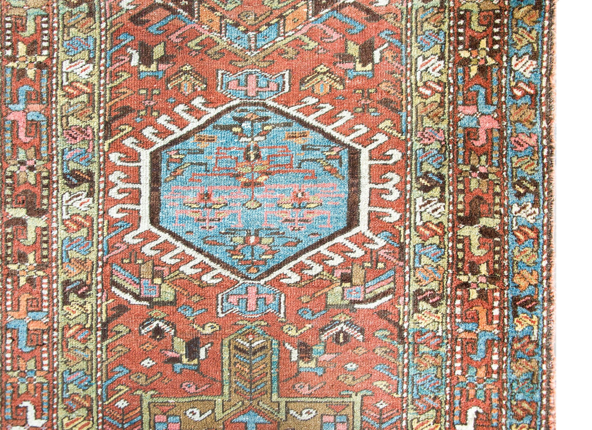 Early 20th Century Heriz Runner For Sale