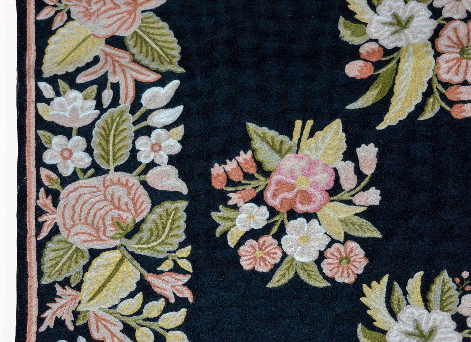Vintage Needlepoint Rug For Sale