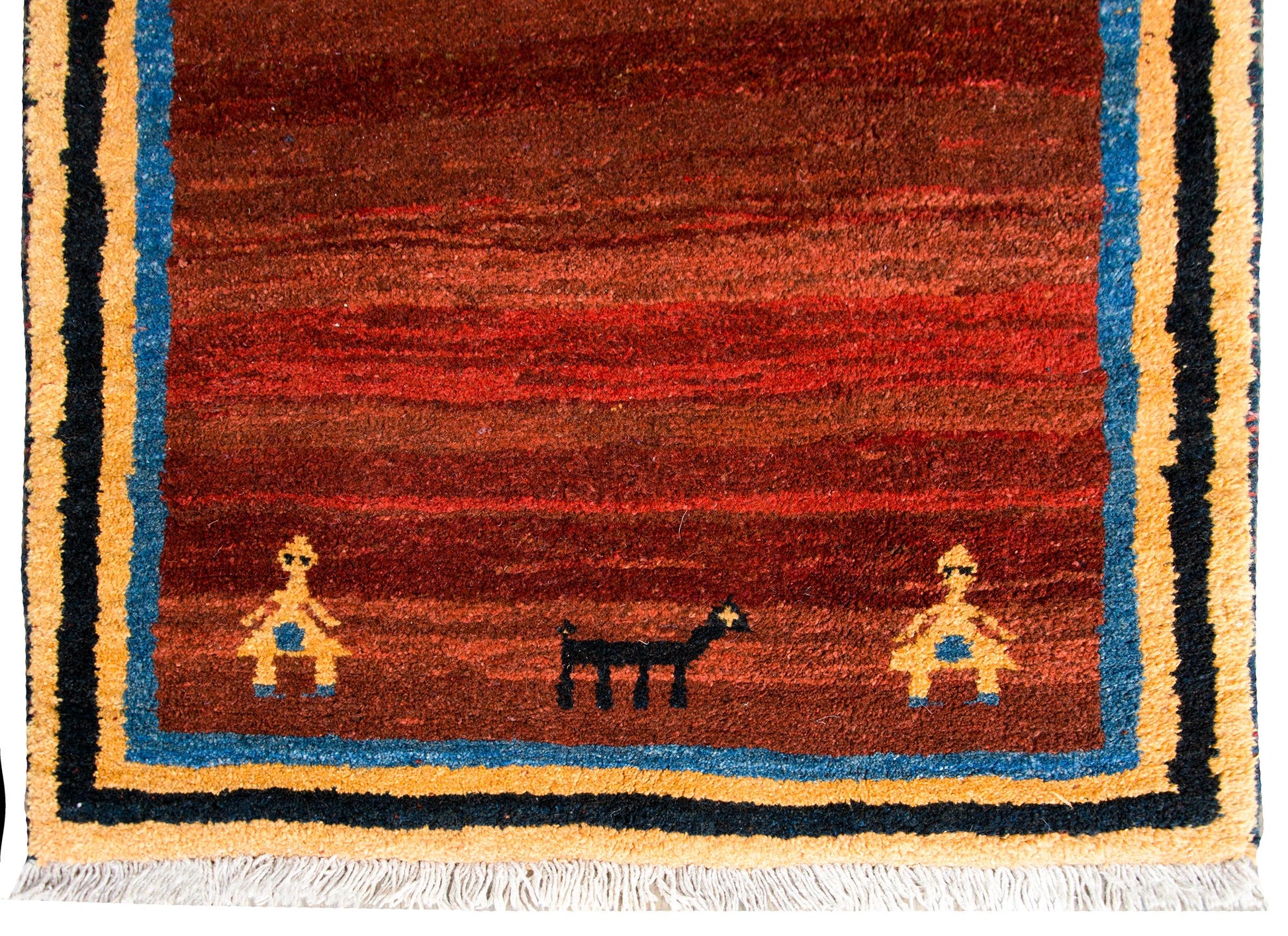 Vintage Persian Gabbeh Rug For Sale