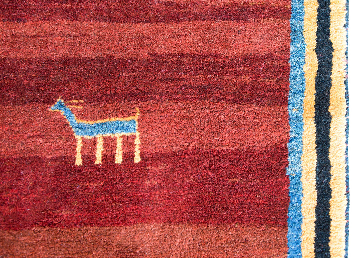 Vintage Persian Gabbeh Rug For Sale