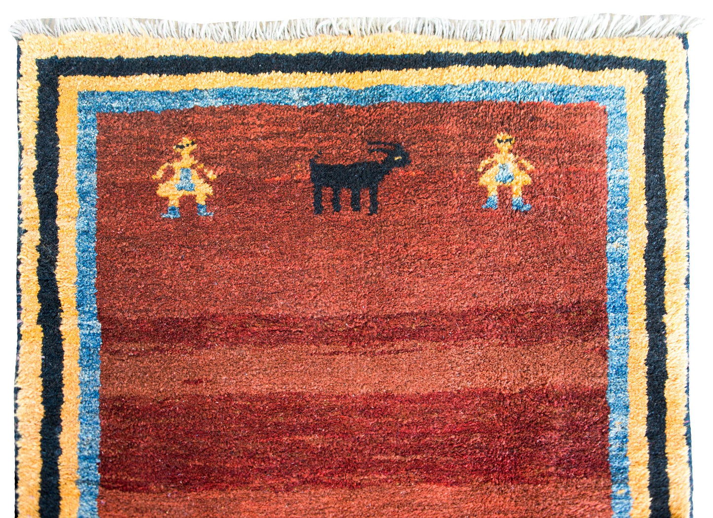 Vintage Persian Gabbeh Rug For Sale