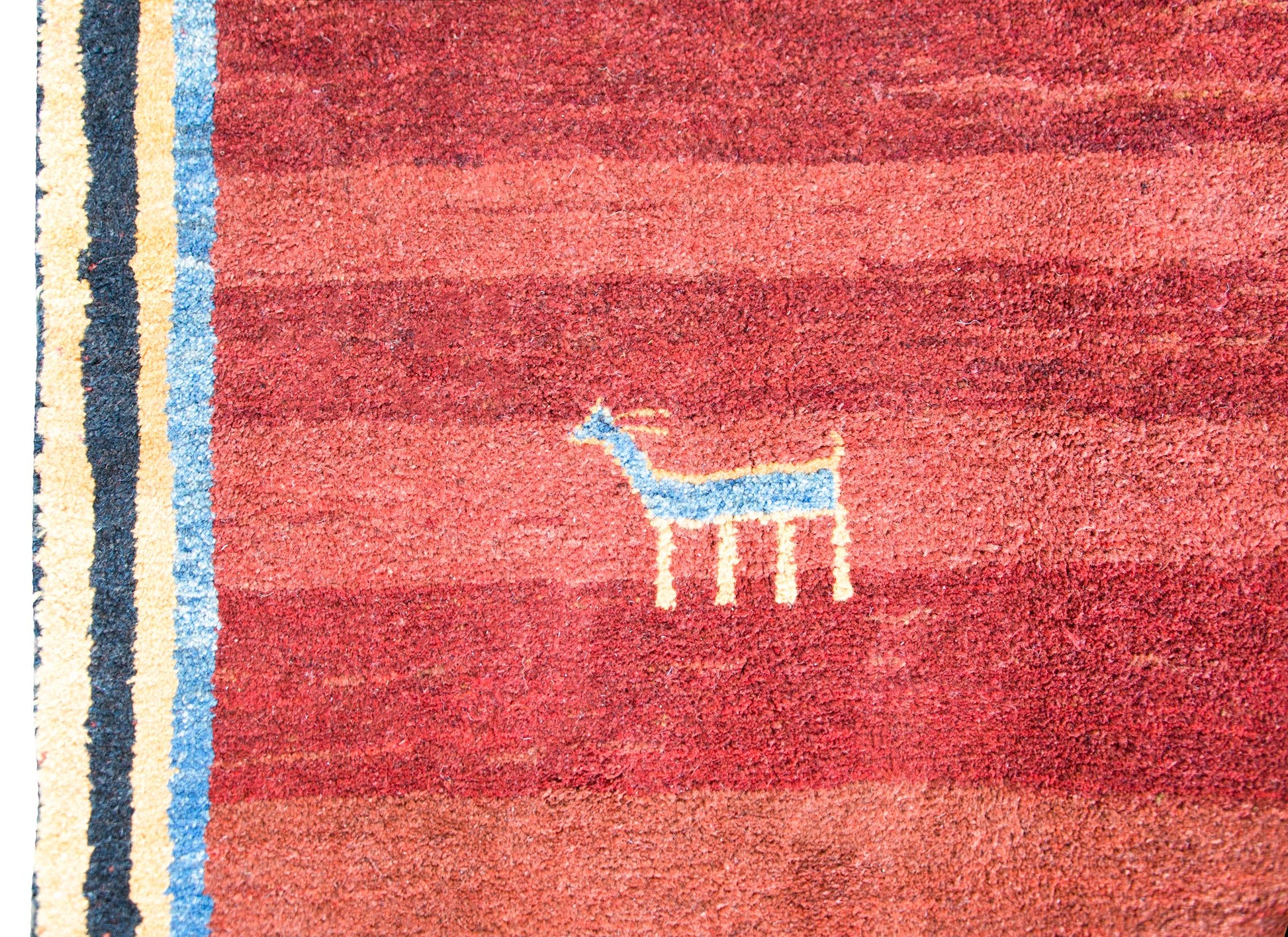 Vintage Persian Gabbeh Rug For Sale