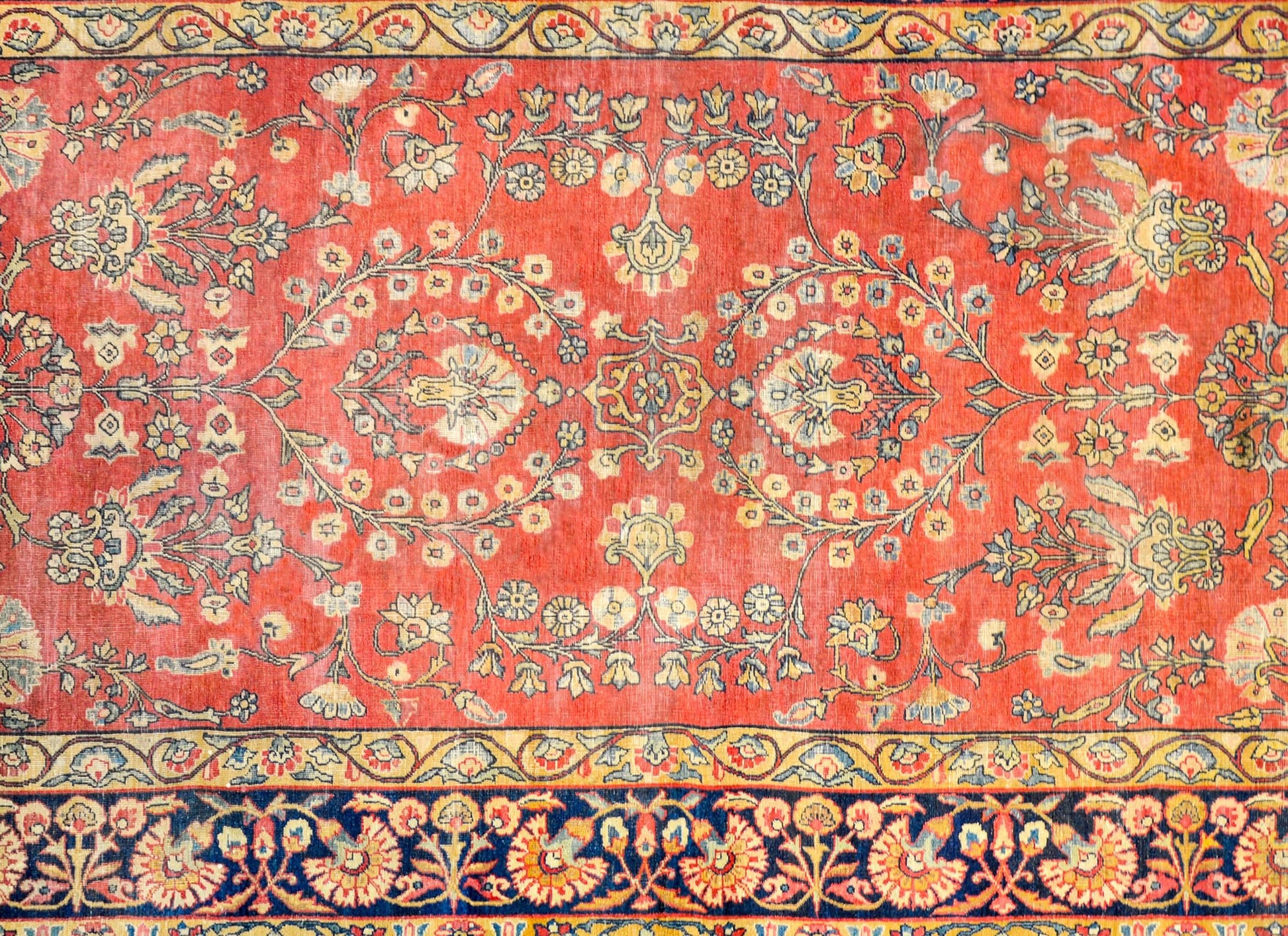 Beautiful Early 20th Century Persian Kirman Rug  For Sale