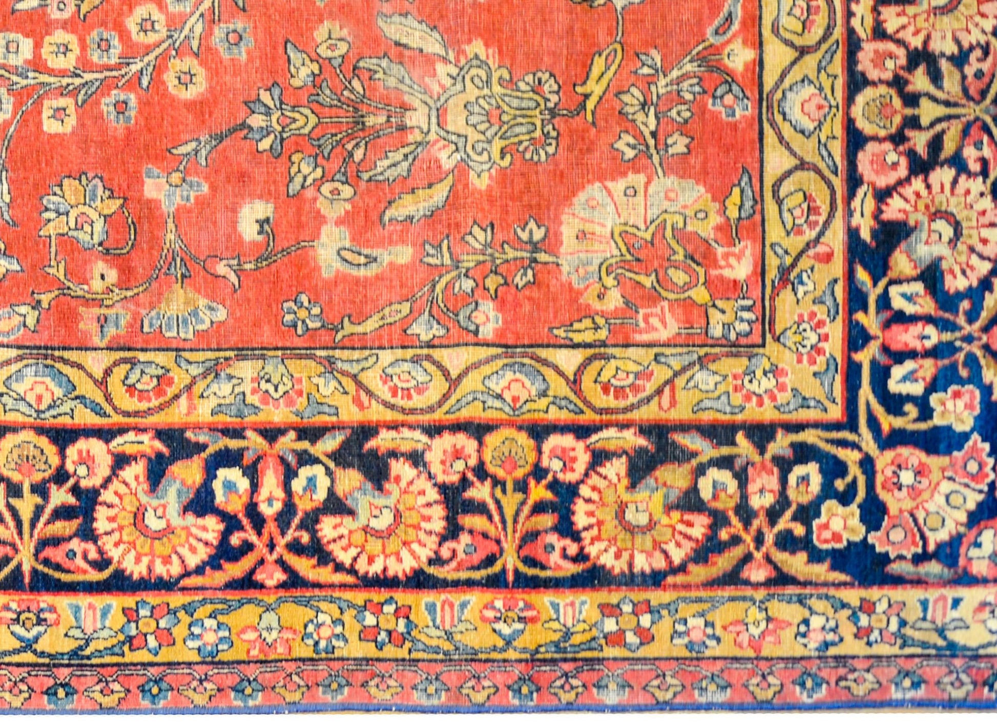 Beautiful Early 20th Century Persian Kirman Rug  For Sale