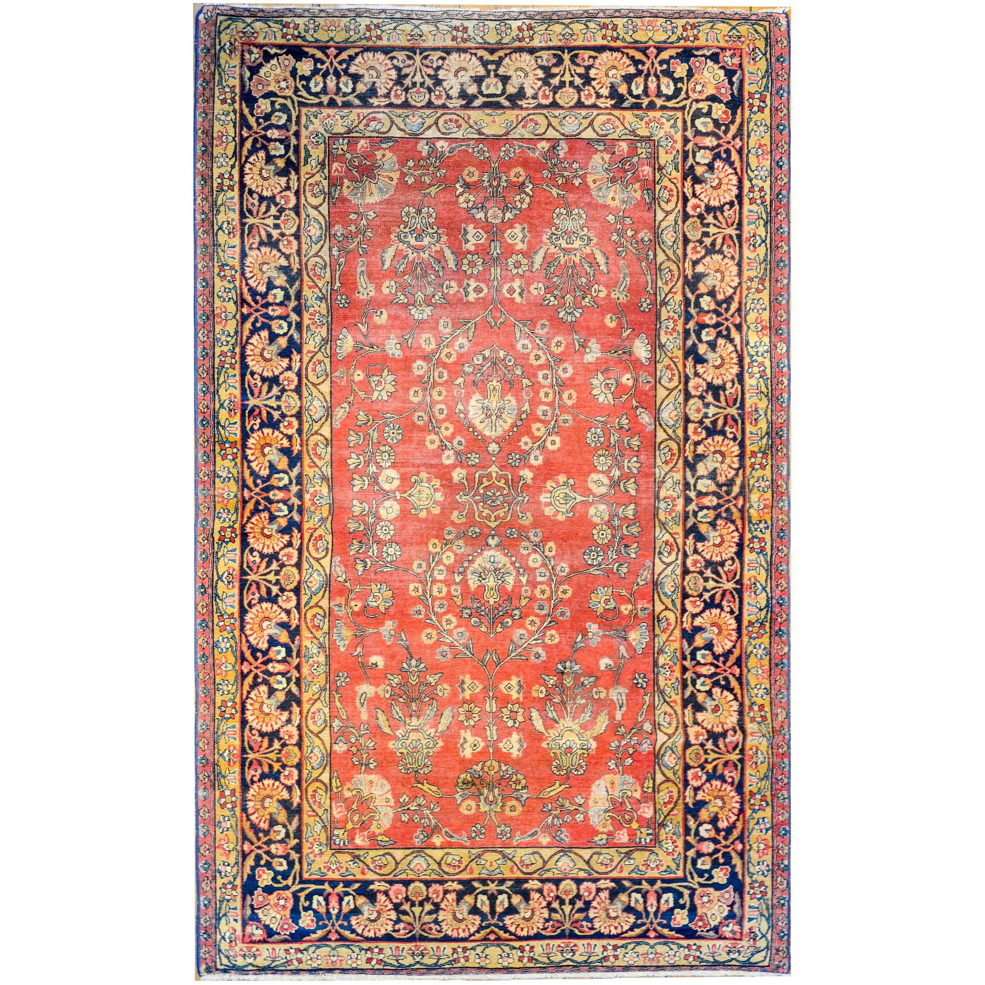 Beautiful Early 20th Century Persian Kirman Rug  For Sale