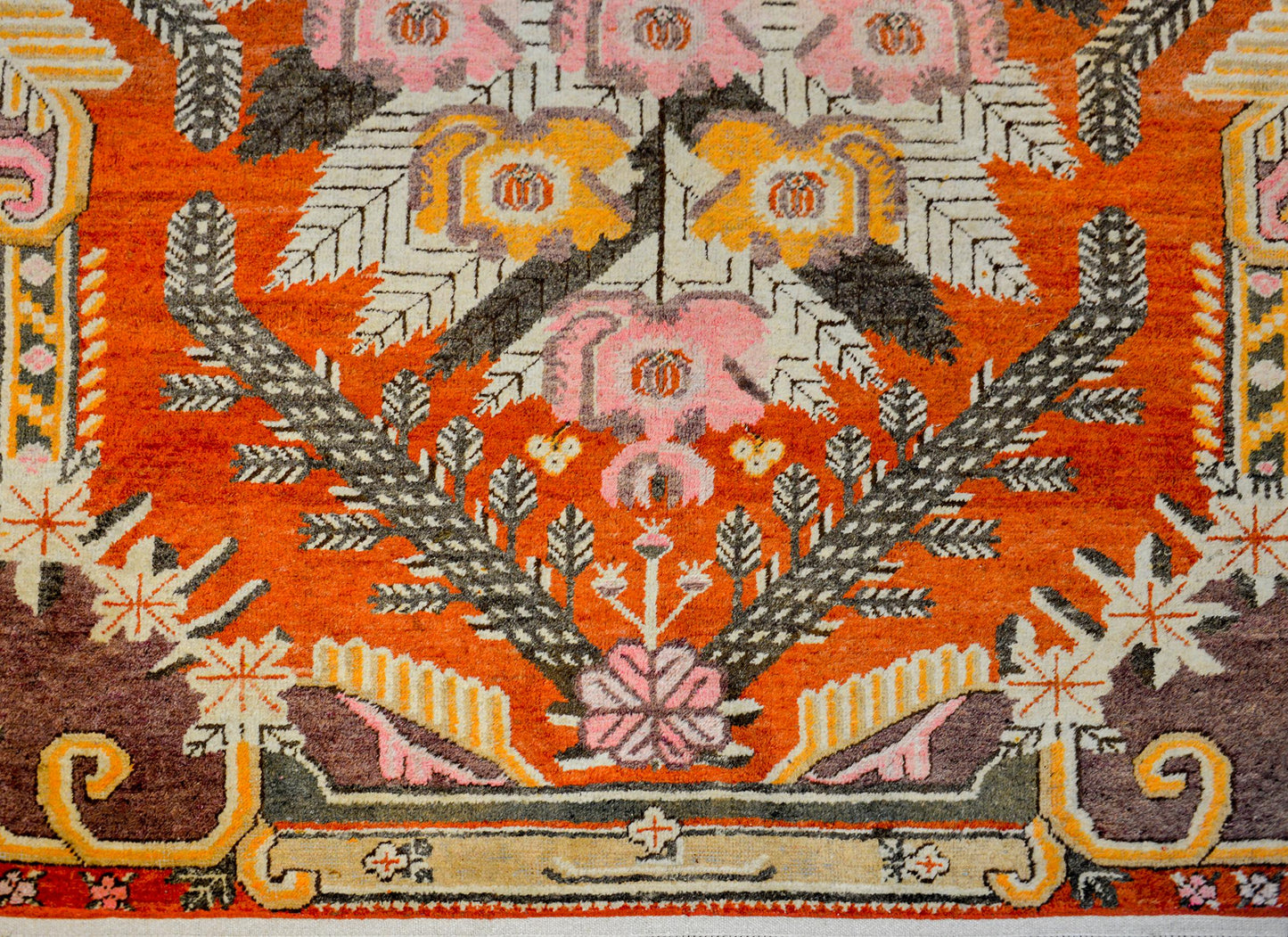 Incredible Early 20th Century Khotan Rug For Sale