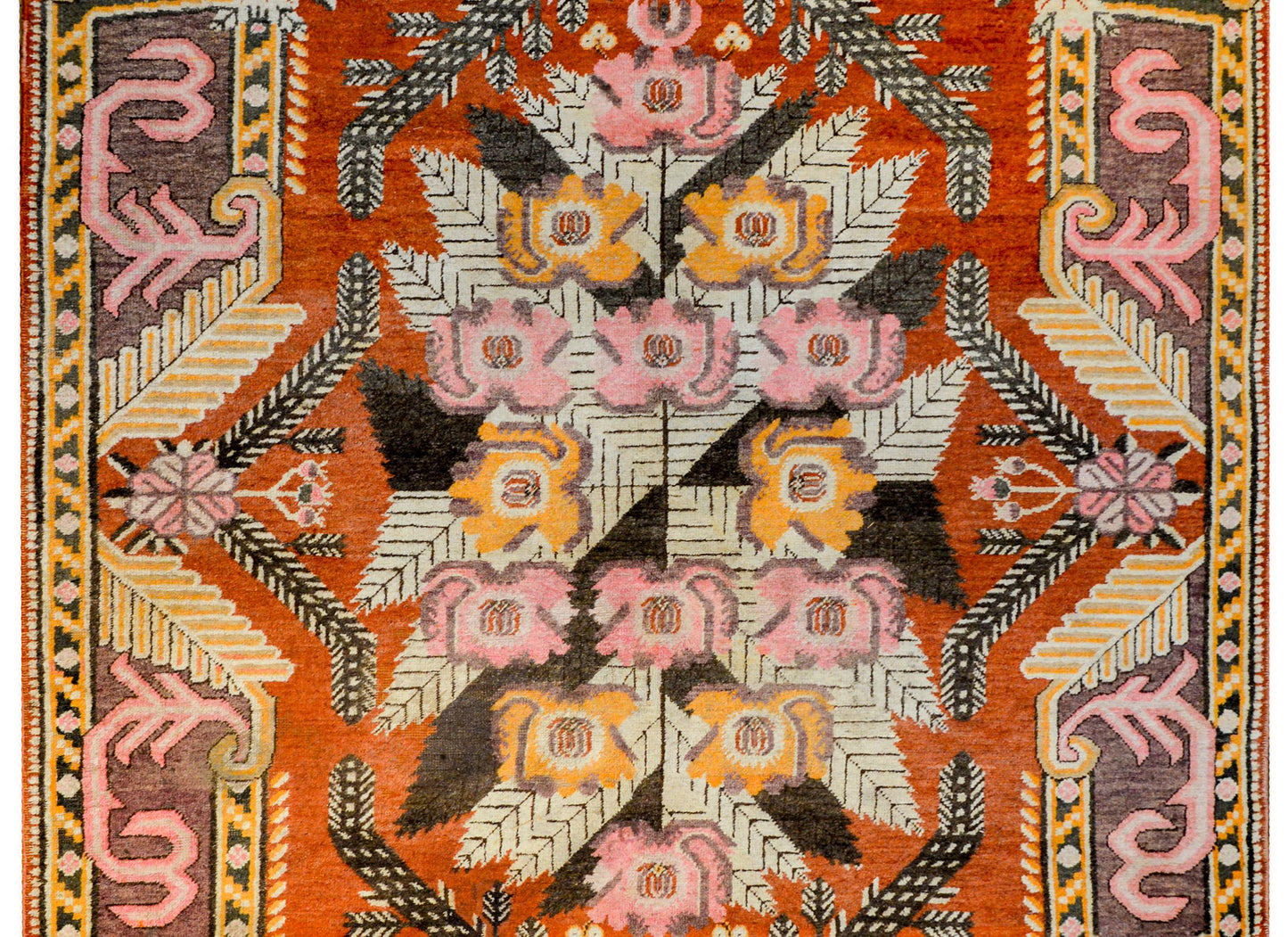Incredible Early 20th Century Khotan Rug For Sale