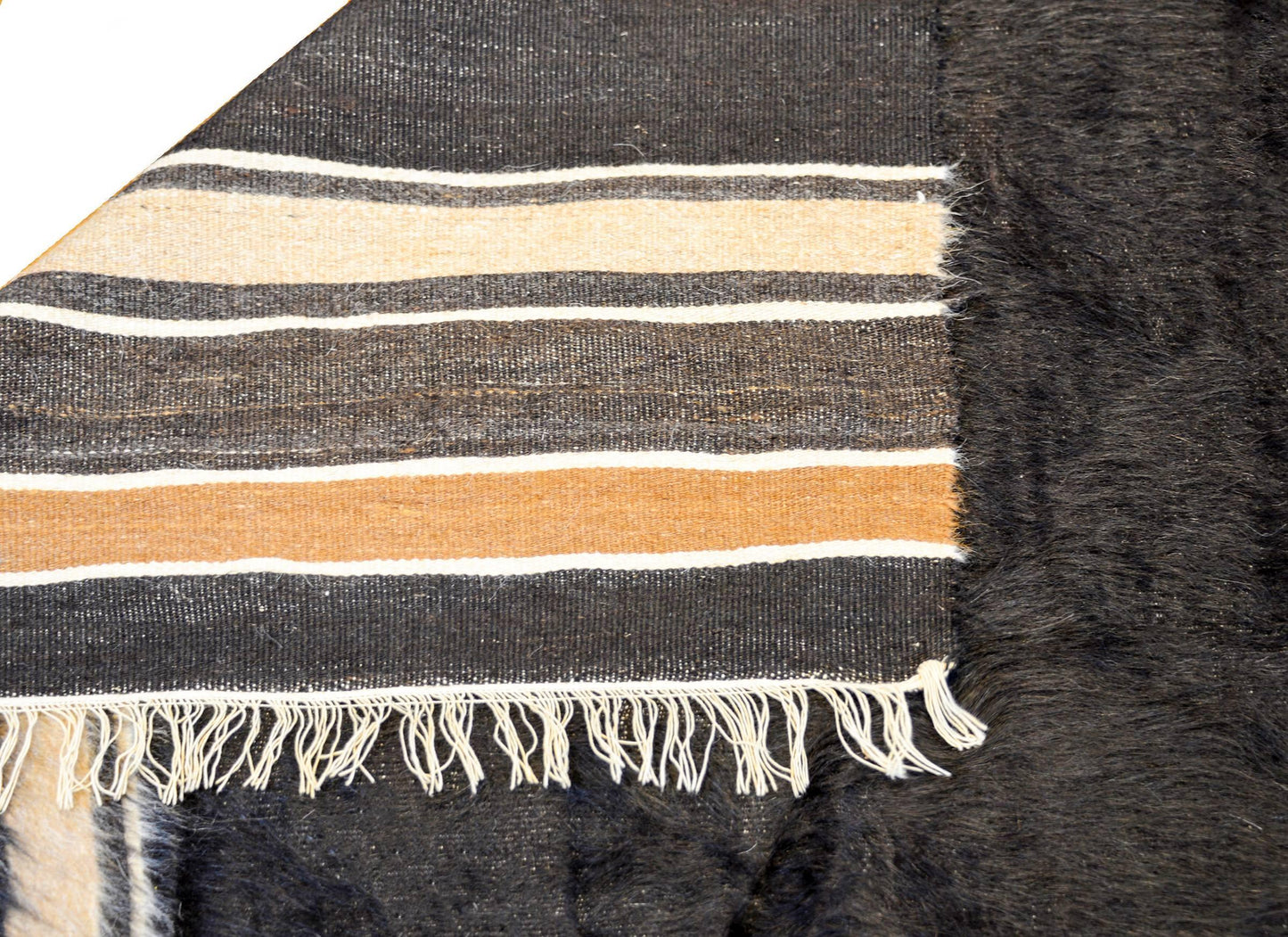 Vintage Turkish Tulu Rug For Sale