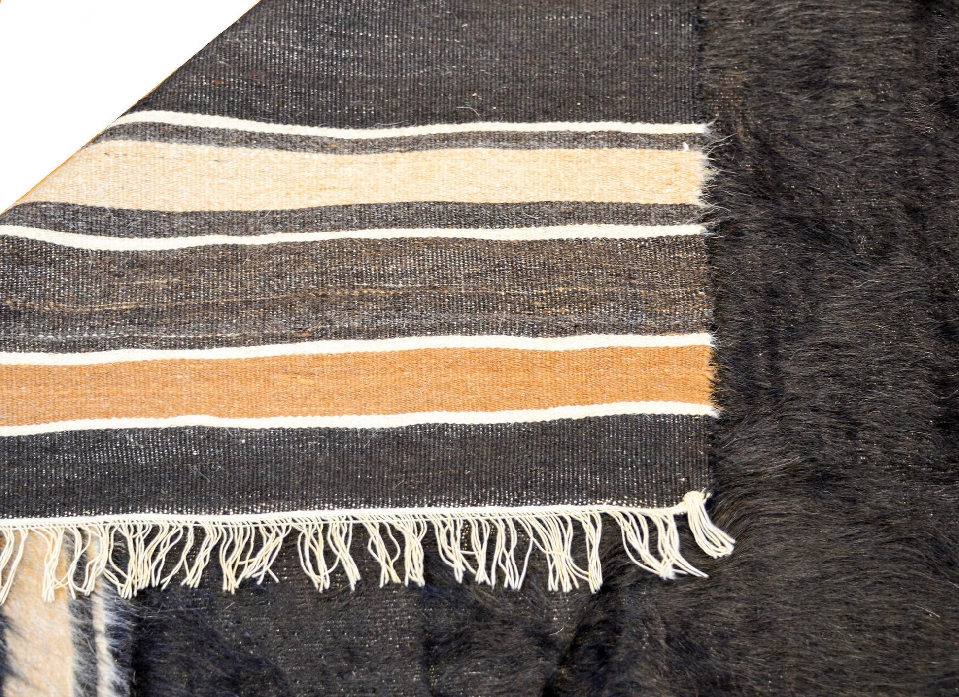 Vintage Turkish Tulu Rug For Sale