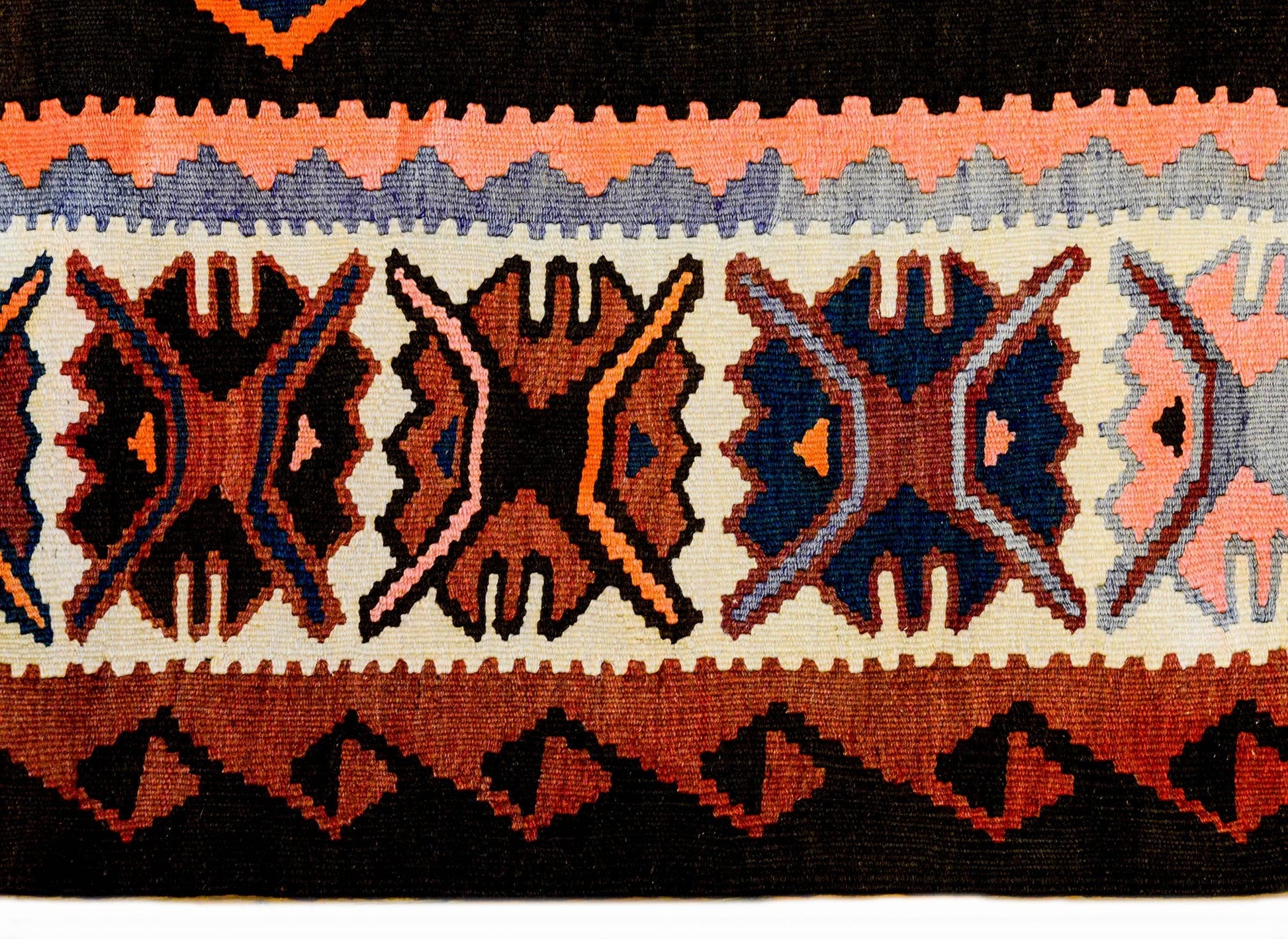 Early 20th Century Veramin Kilim Runner For Sale