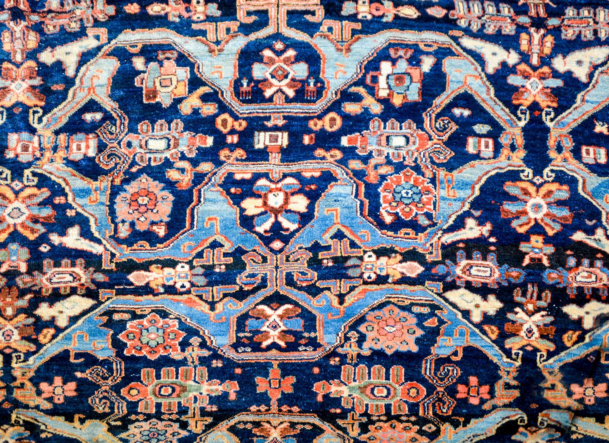 Unbelievable Early 20th Century Sultanabad Rug For Sale
