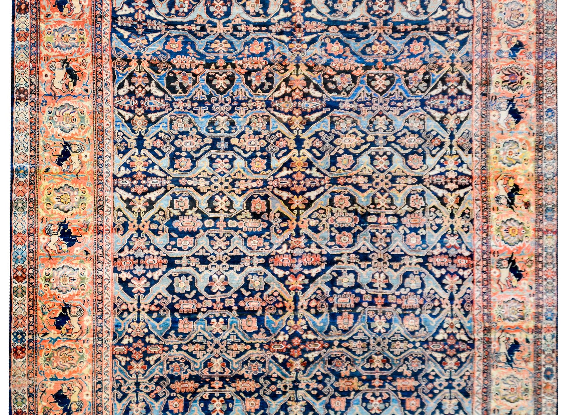 Unbelievable Early 20th Century Sultanabad Rug For Sale