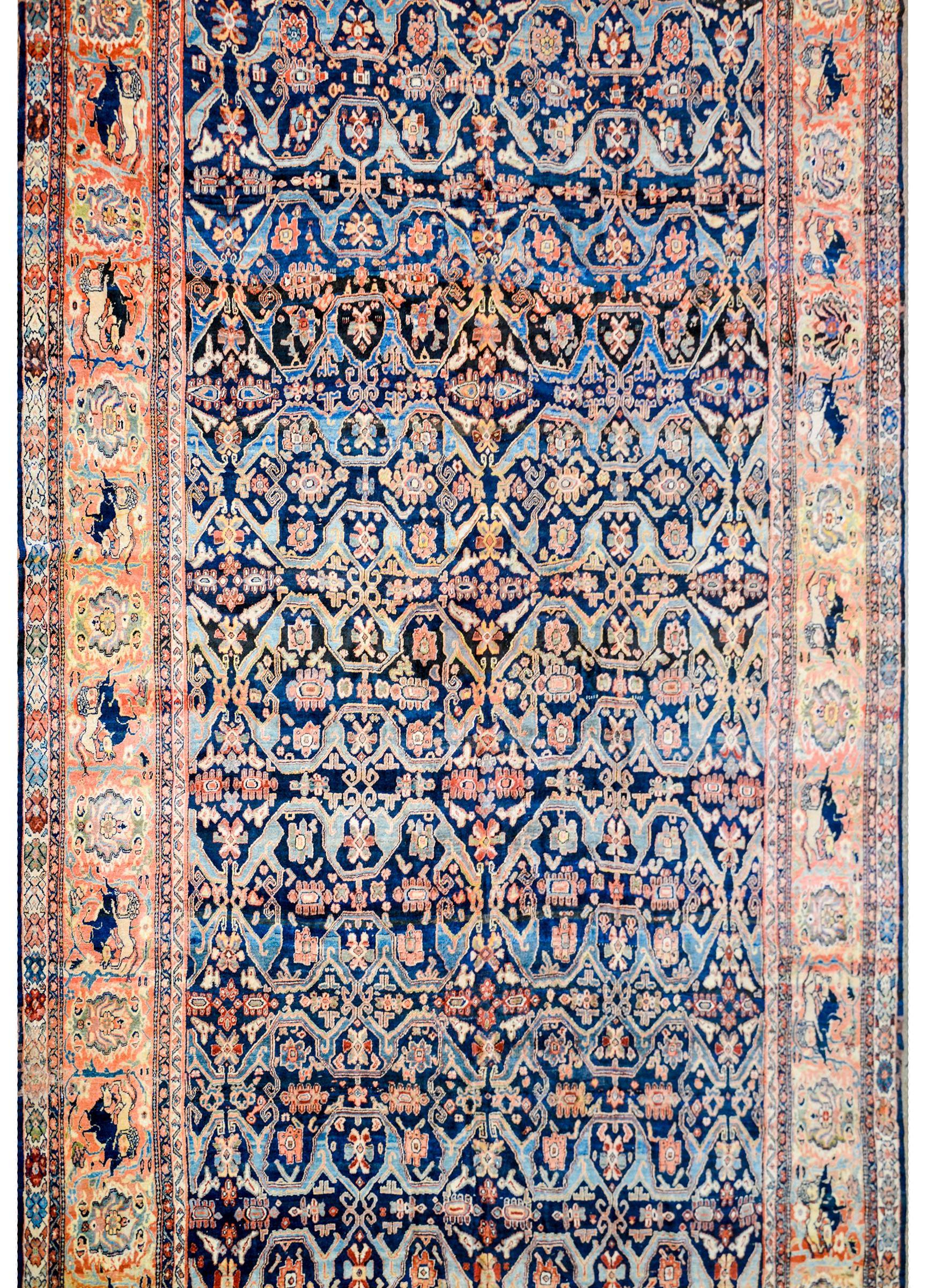 Unbelievable Early 20th Century Sultanabad Rug For Sale