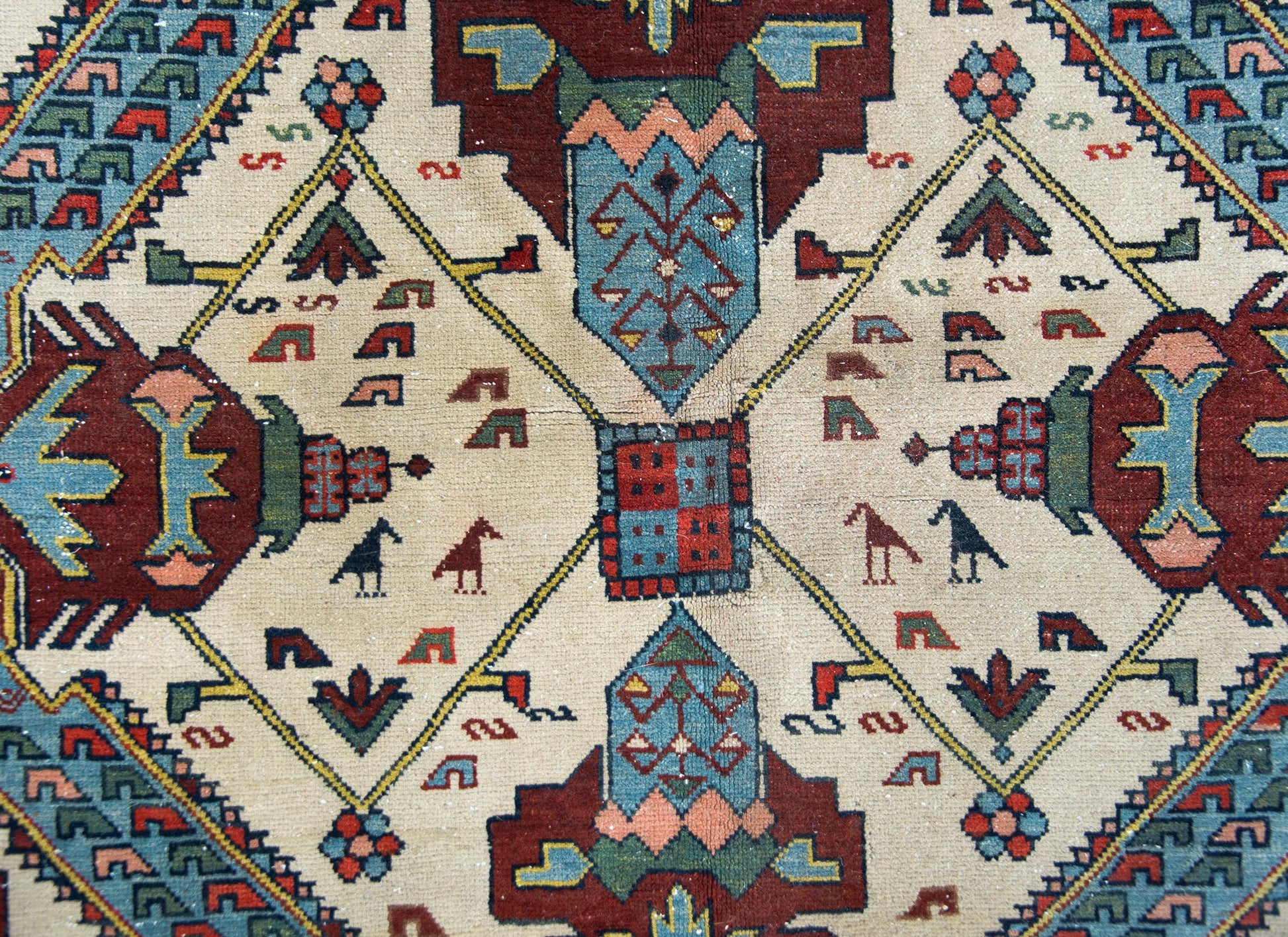 Early 20th Century Persian Ardabil Rug For Sale