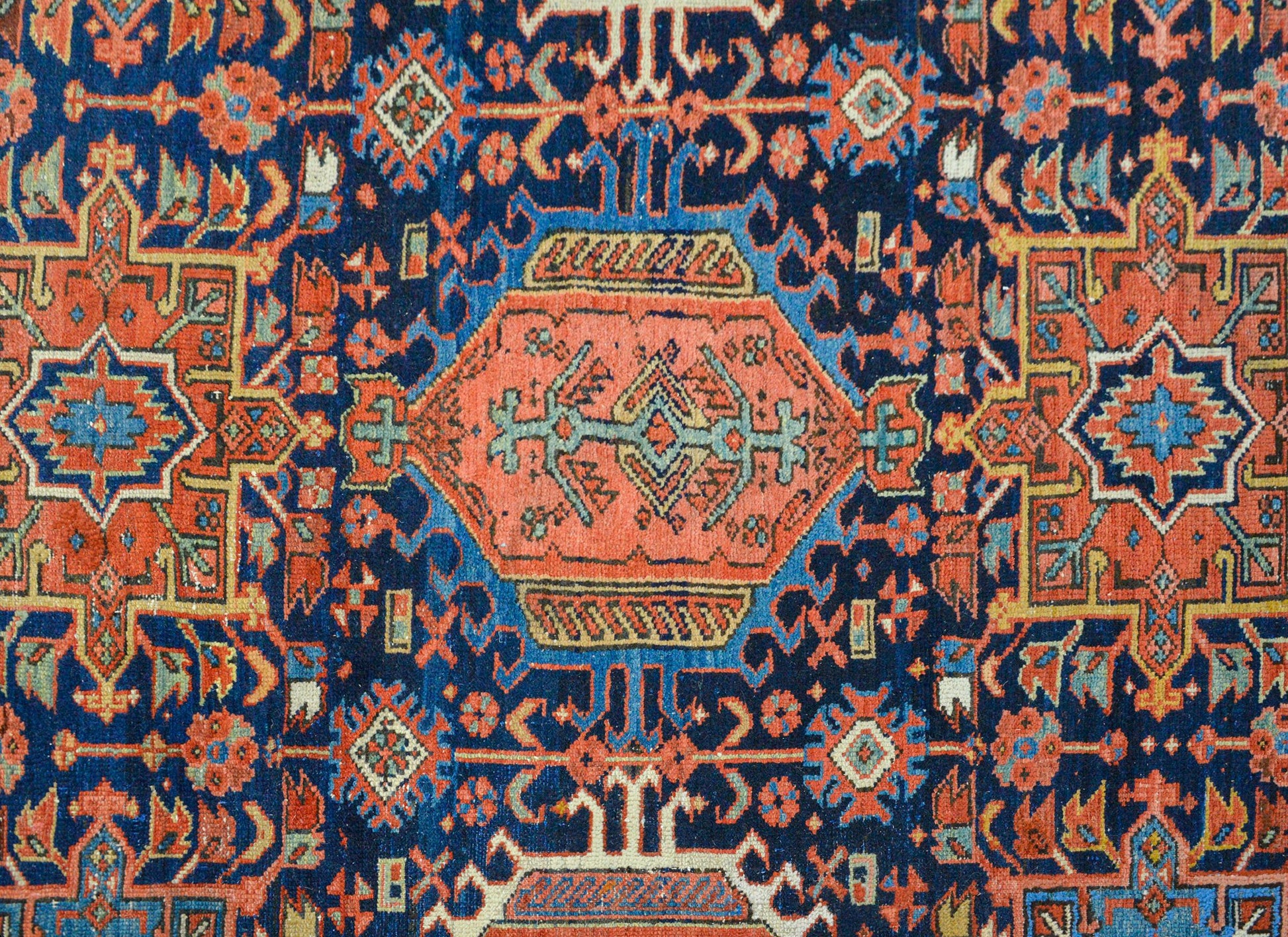 Incredible Early 20th Century Serapi Rug For Sale