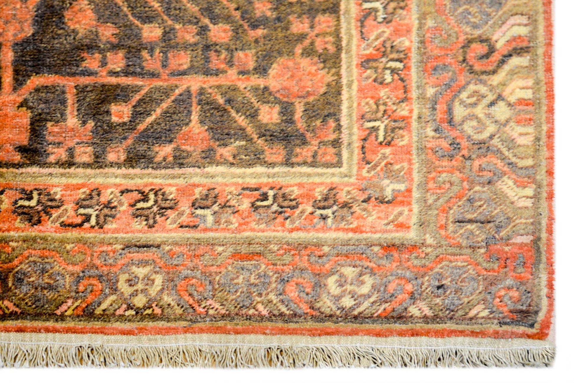 Incredible 1940s Khotan Rug For Sale
