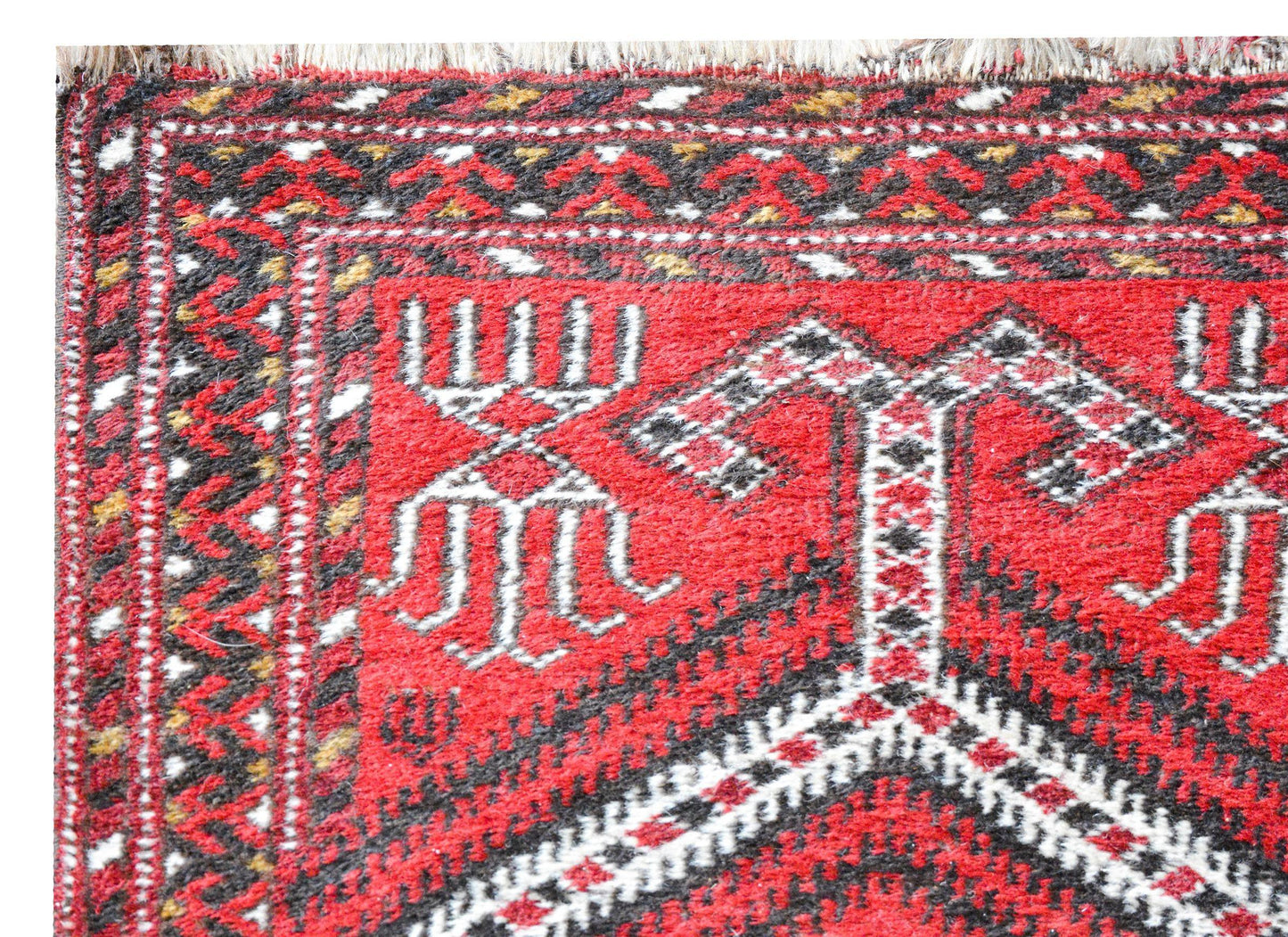 Vintage Afghani Prayer Rug For Sale