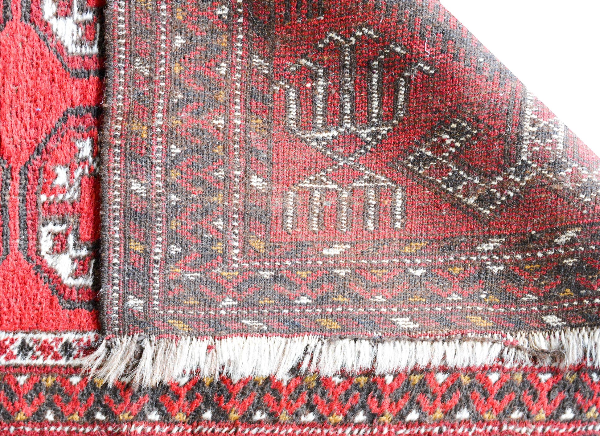 Vintage Afghani Prayer Rug For Sale