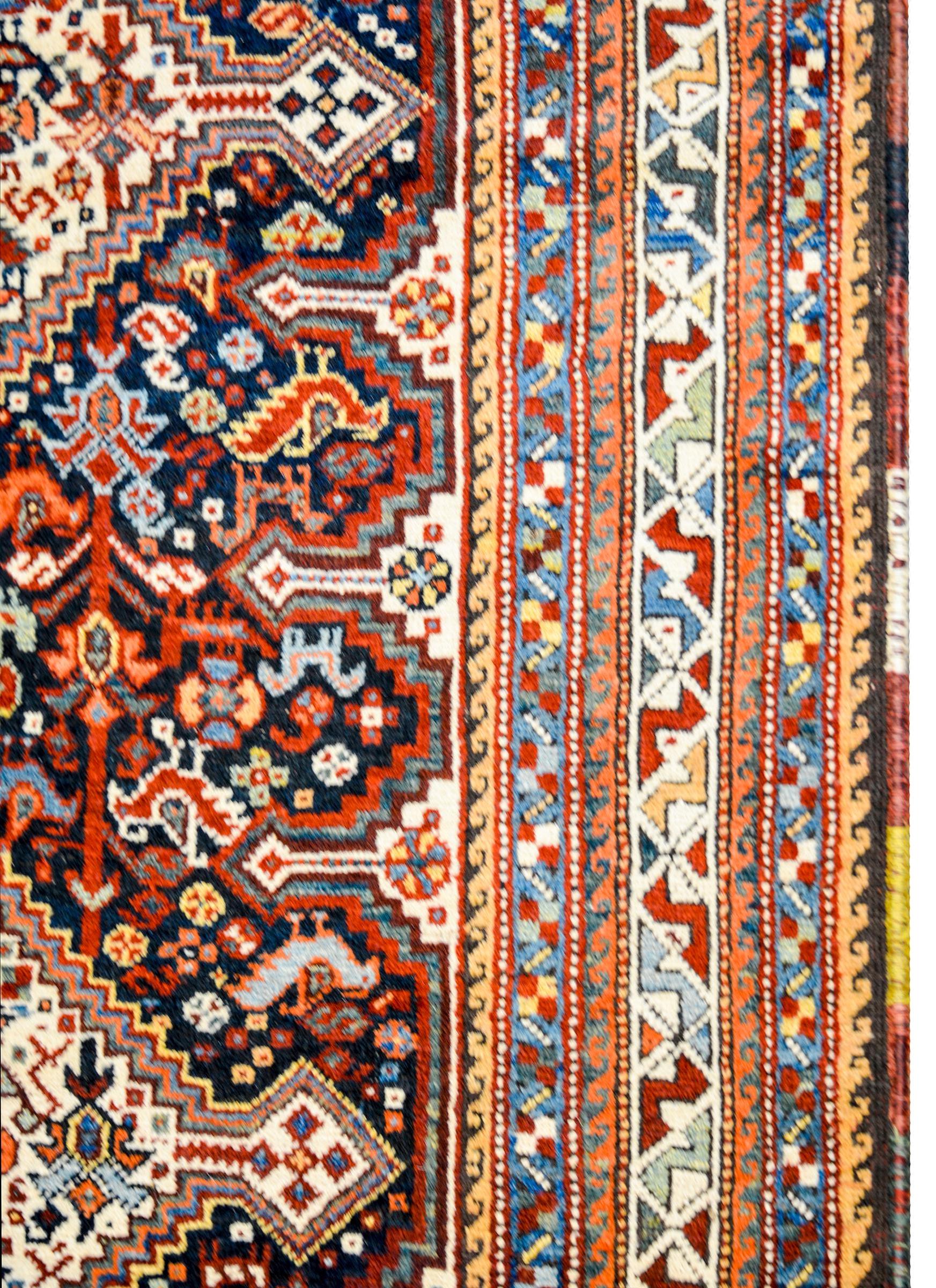 Outstanding Early 20th Century Kamseh Rug For Sale