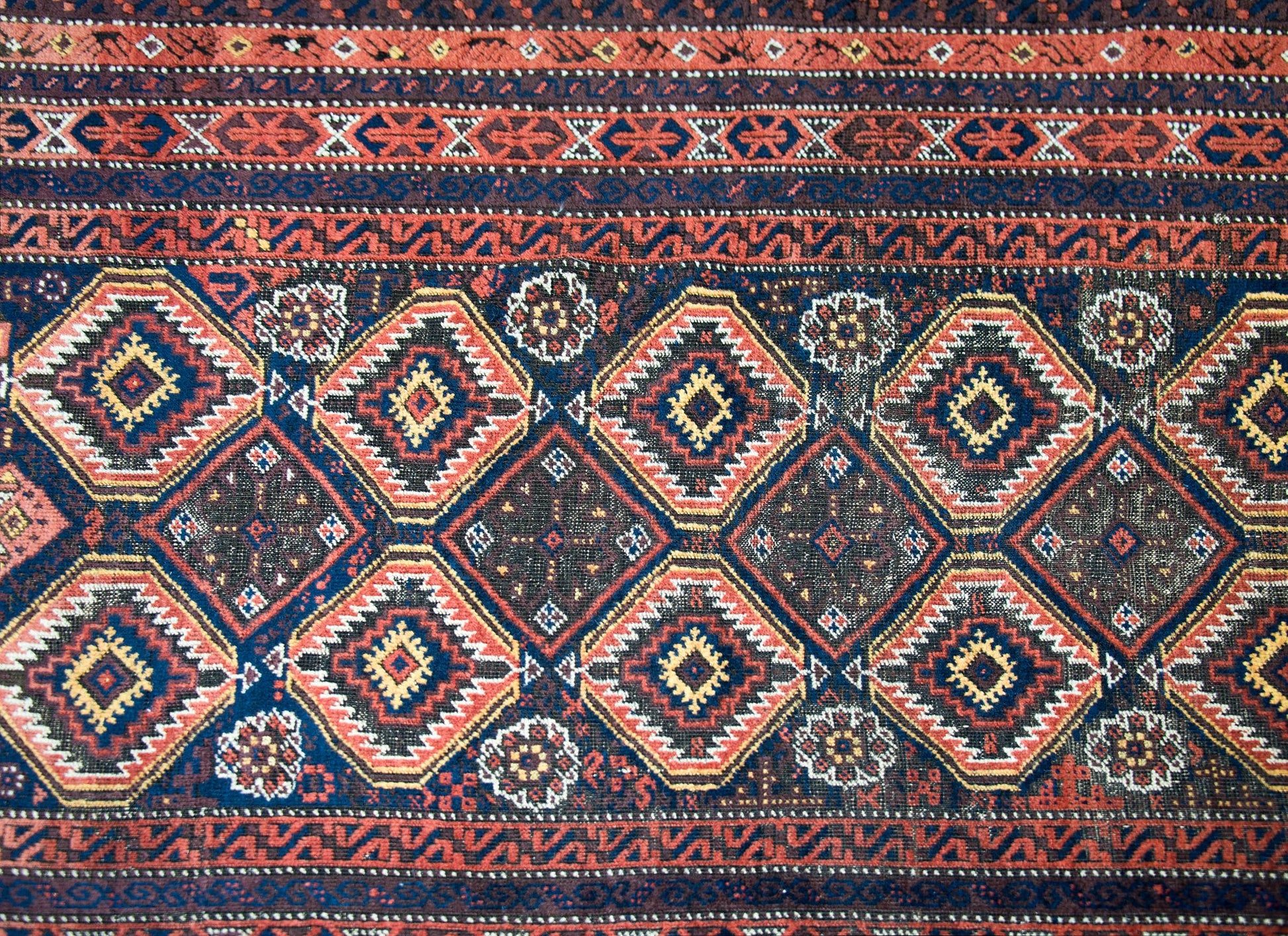 Early 20th Century Persian Baluch Rug For Sale