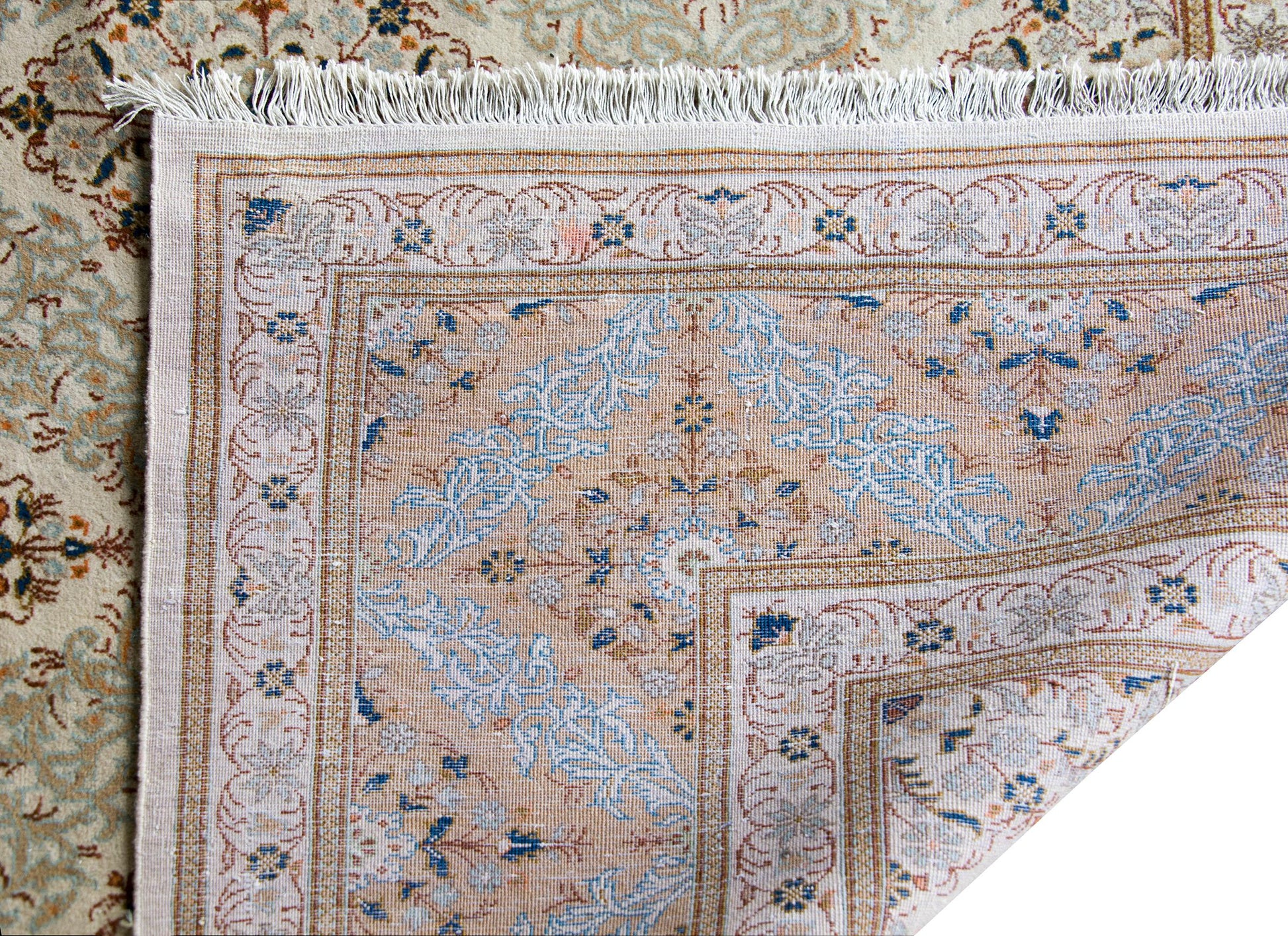 Early 20th Century Persian Kashan Rug For Sale