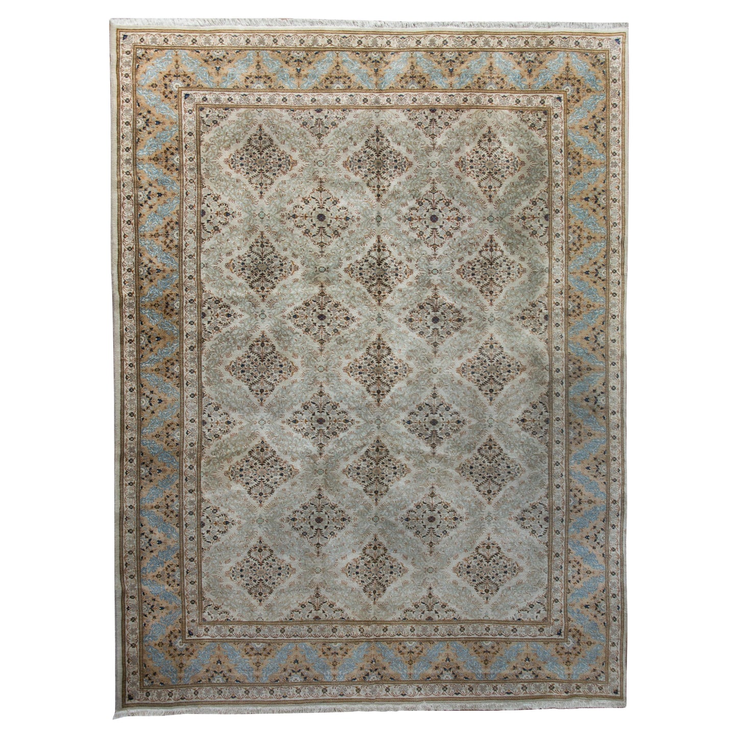 Early 20th Century Persian Kashan Rug For Sale