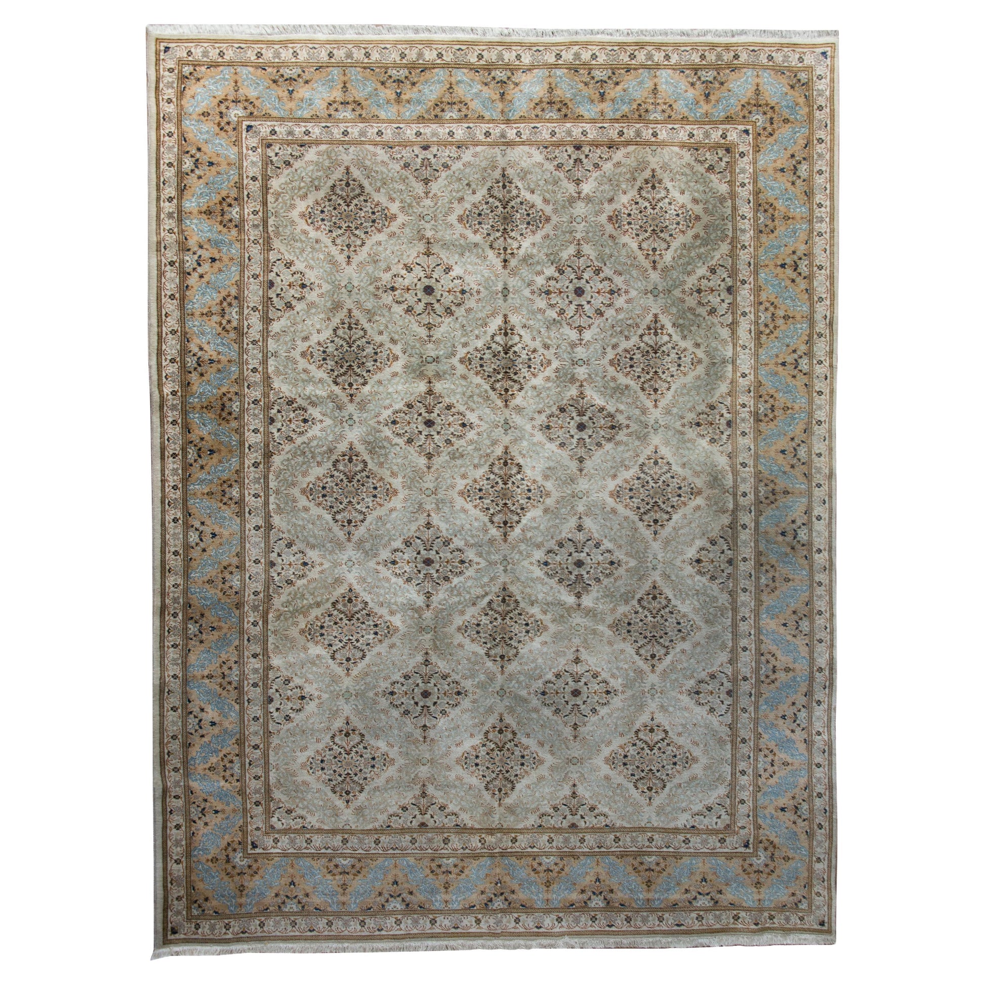 Early 20th Century Persian Kashan Rug For Sale