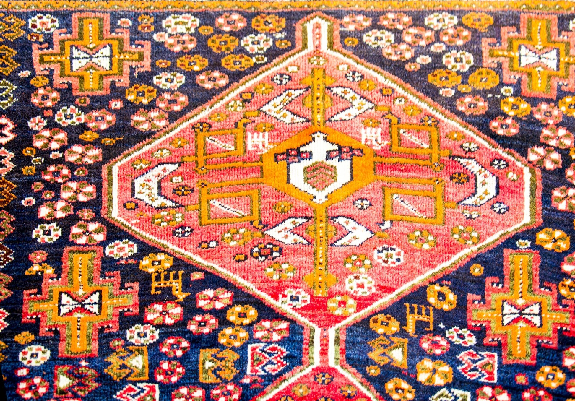 Wonderful Mid-20th Century Shiraz Rug For Sale