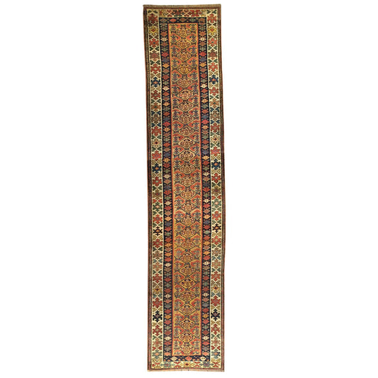 19th Century Kurdish Runner For Sale