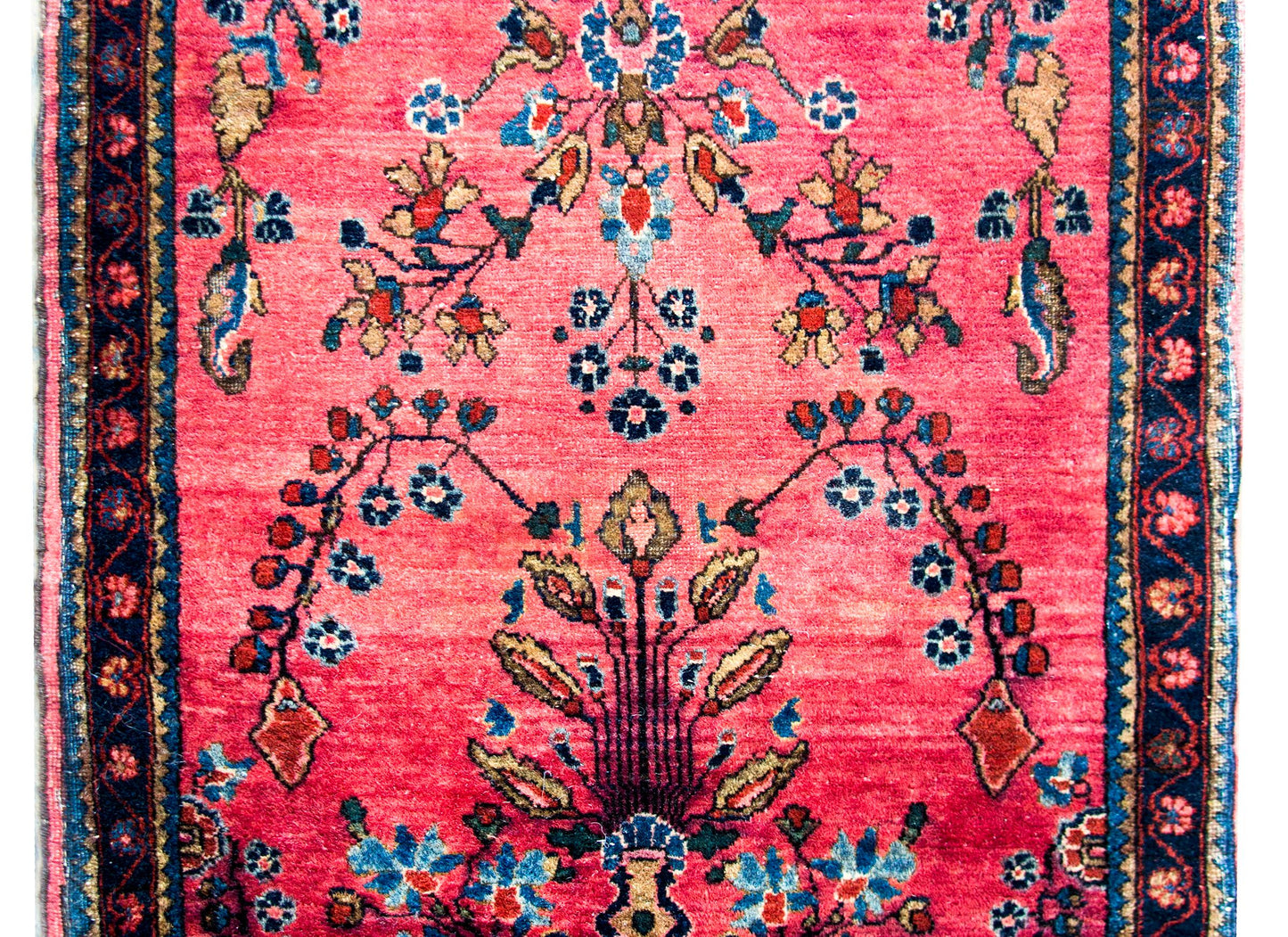 Early 20th Century Persian Sarouk Mohajeran Rug For Sale