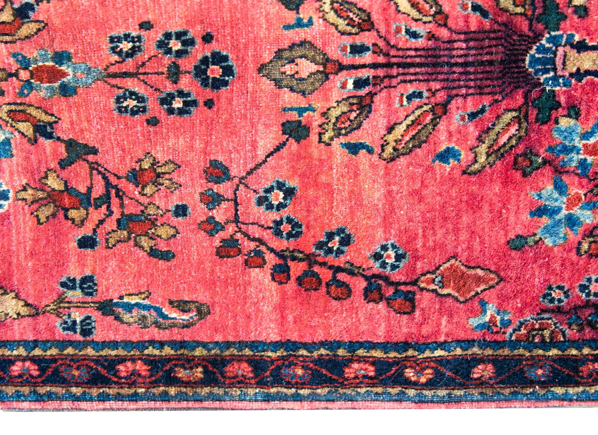 Early 20th Century Persian Sarouk Mohajeran Rug For Sale