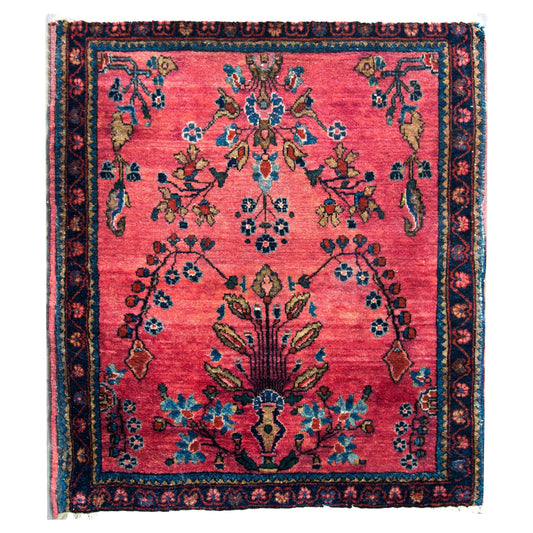 Early 20th Century Persian Sarouk Mohajeran Rug For Sale