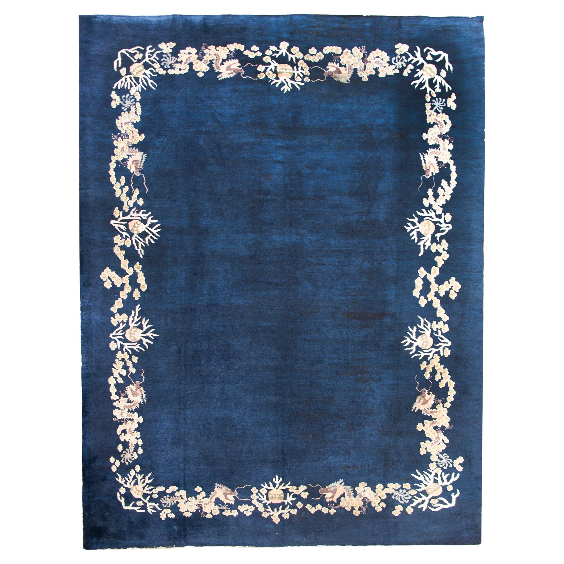 Early 20th Century Chinese Peking Rug For Sale