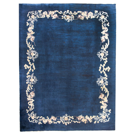 Early 20th Century Chinese Peking Rug For Sale