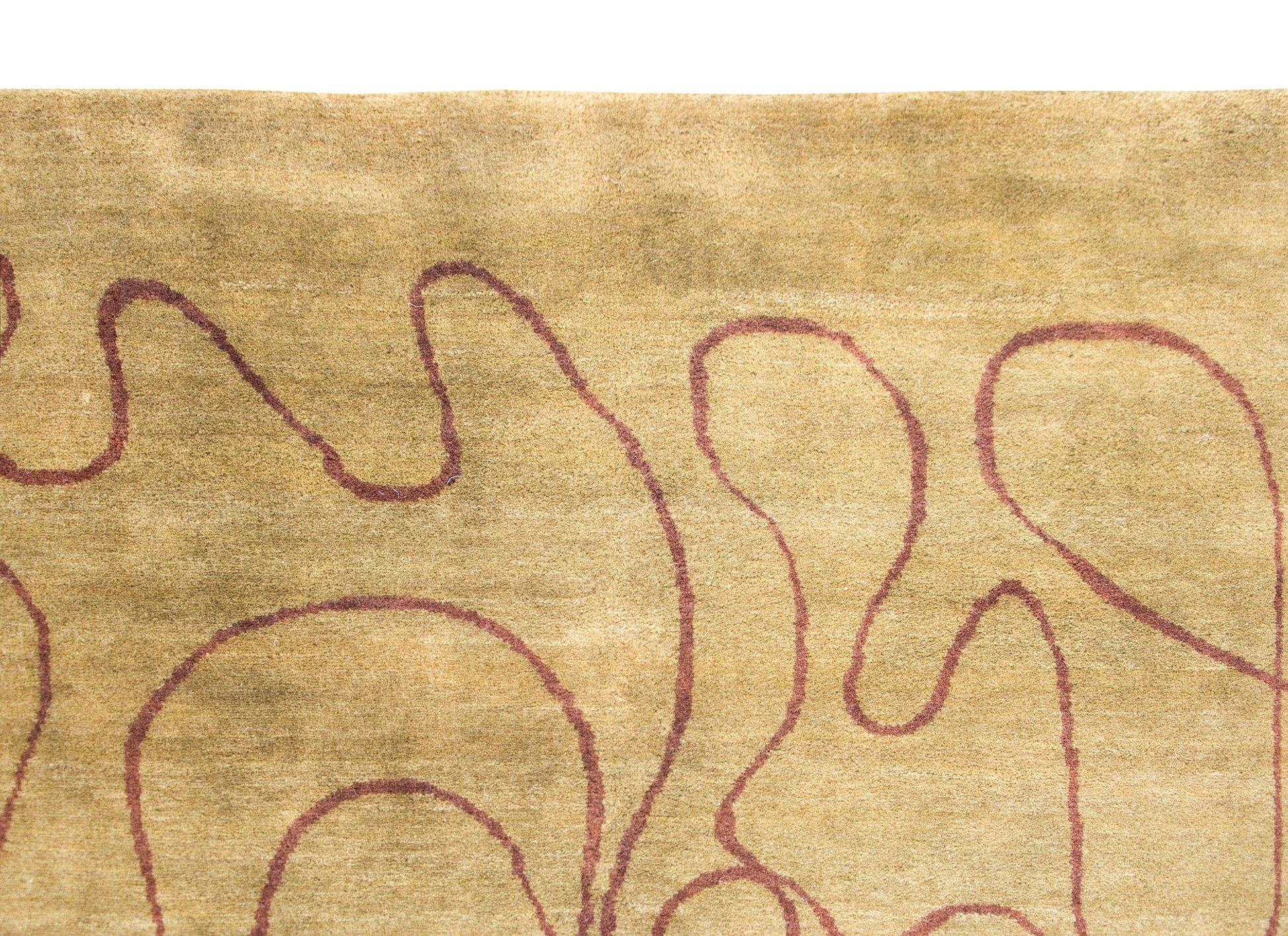 Late 20th Century Indian Gabbeh-Style Rug For Sale
