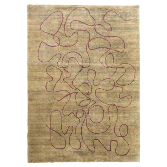 Late 20th Century Indian Gabbeh-Style Rug For Sale