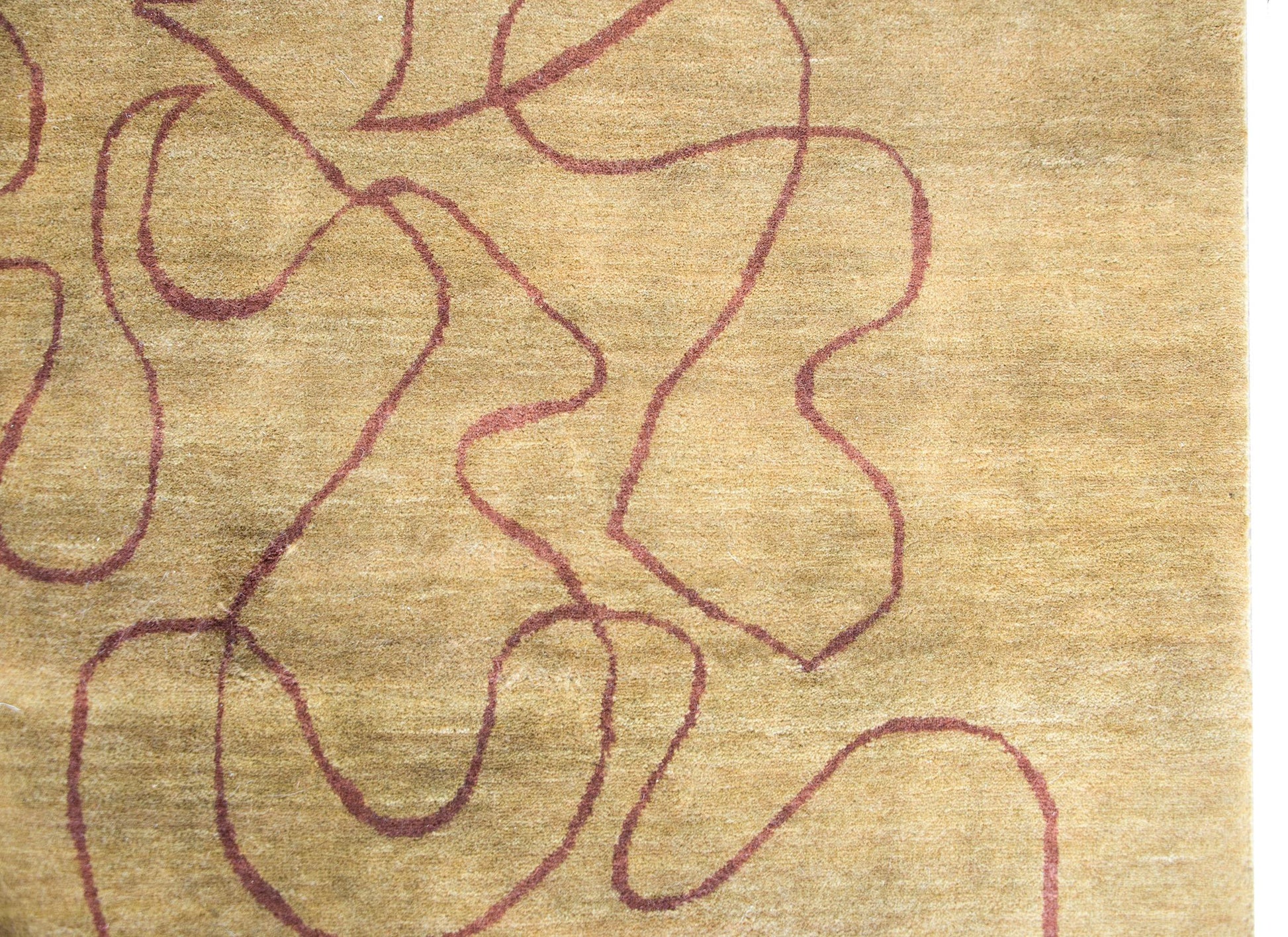 Late 20th Century Indian Gabbeh-Style Rug For Sale