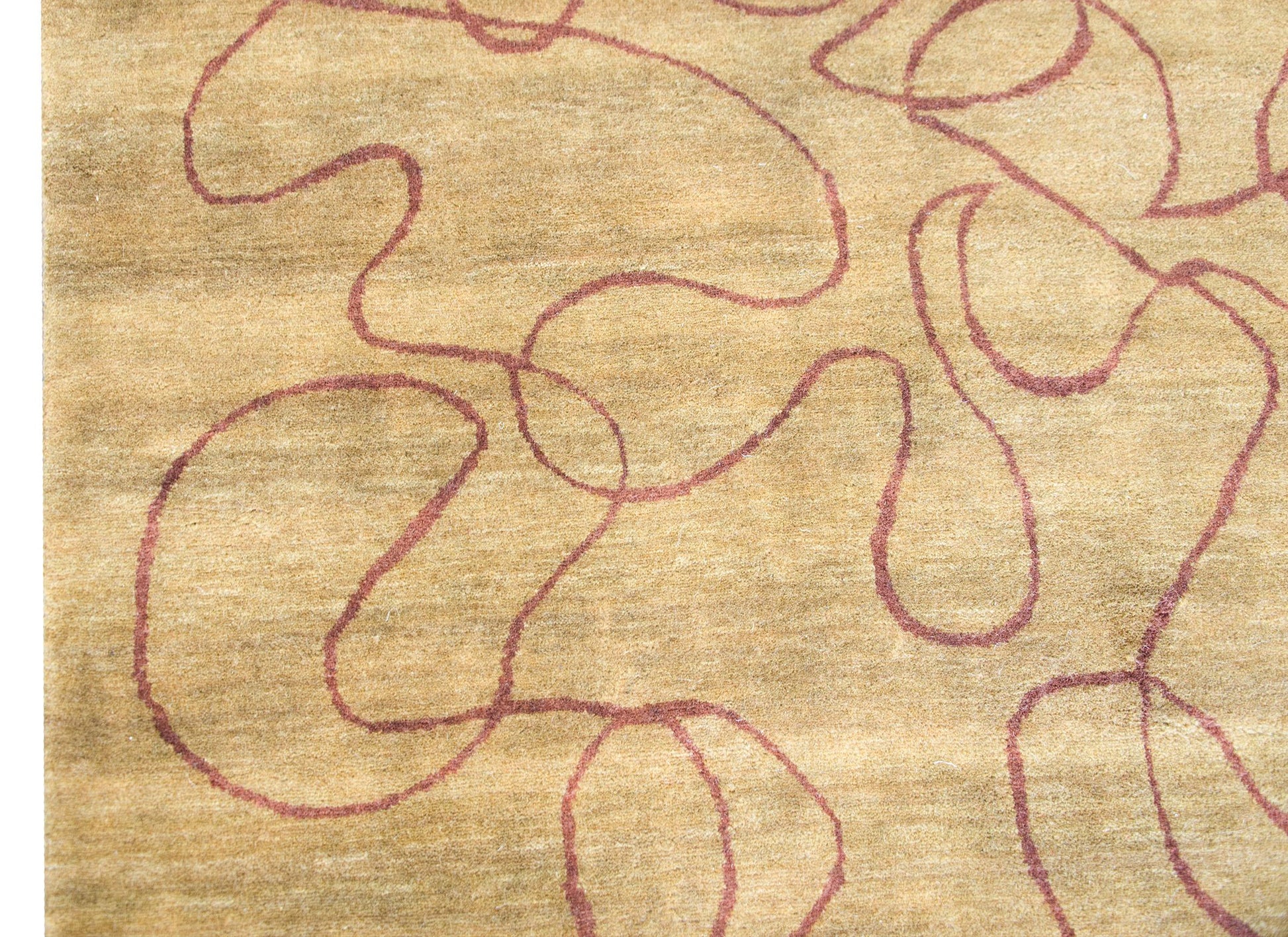 Late 20th Century Indian Gabbeh-Style Rug For Sale