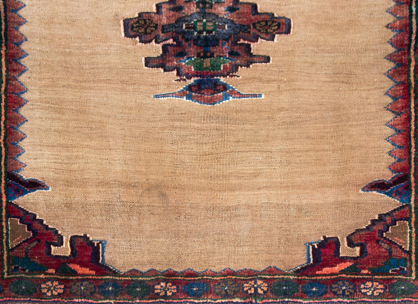 Early 20th Century Persian Afshar Sofreh Rug For Sale