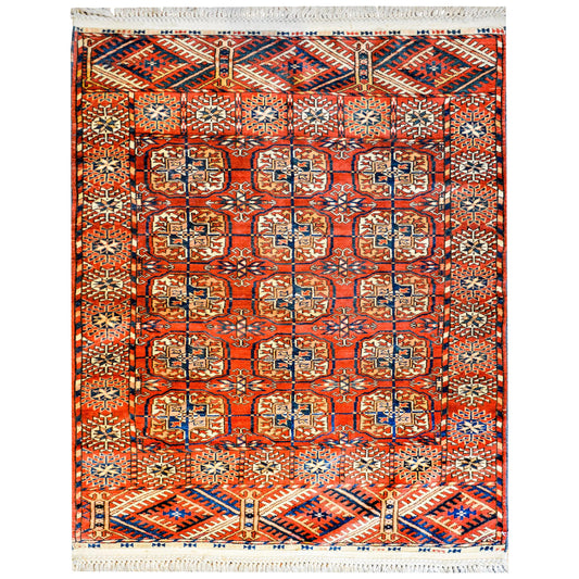 Wonderful Early 20th Century Tekeh Rug For Sale