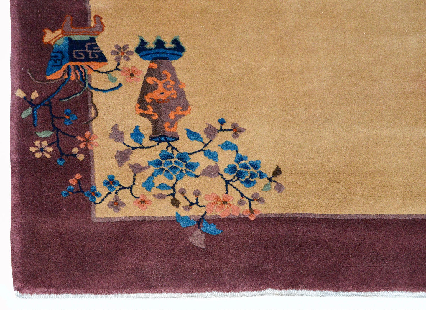 Early 20th Century Chinese Art Deco Rug For Sale