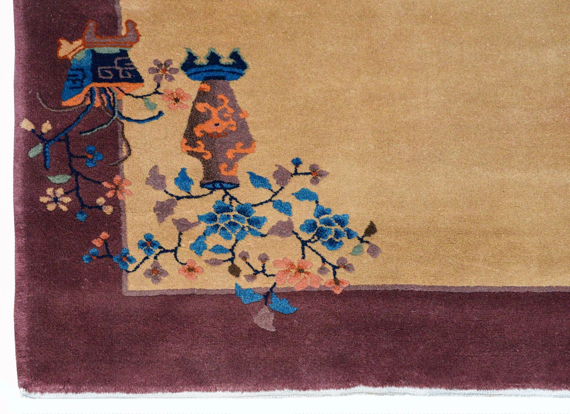 Early 20th Century Chinese Art Deco Rug For Sale