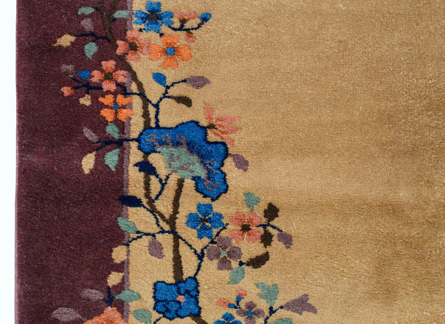 Early 20th Century Chinese Art Deco Rug For Sale