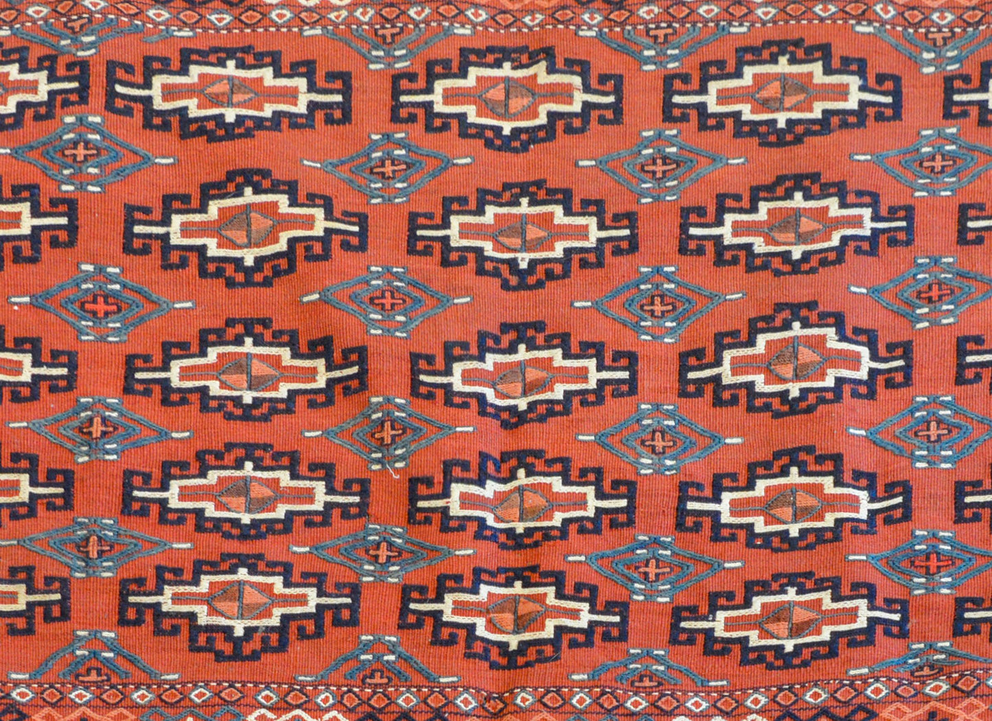 Wonderful Early 20th Century Turkomen Bag Face For Sale