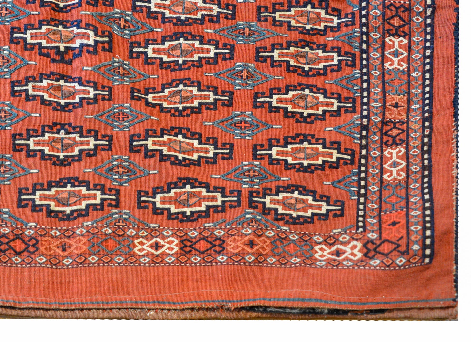 Wonderful Early 20th Century Turkomen Bag Face For Sale