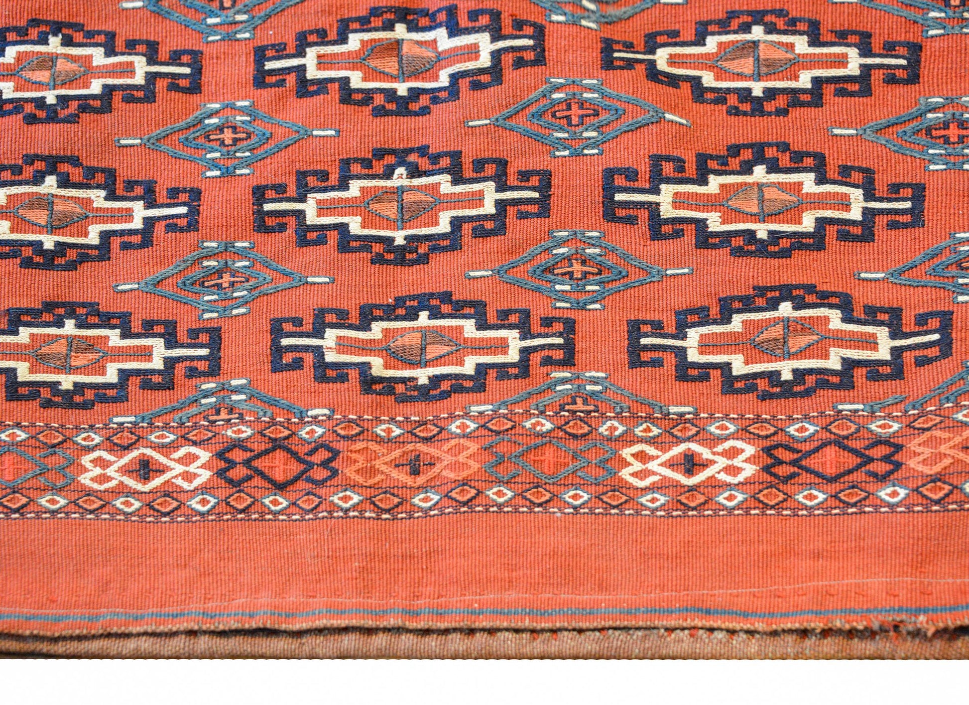 Wonderful Early 20th Century Turkomen Bag Face For Sale
