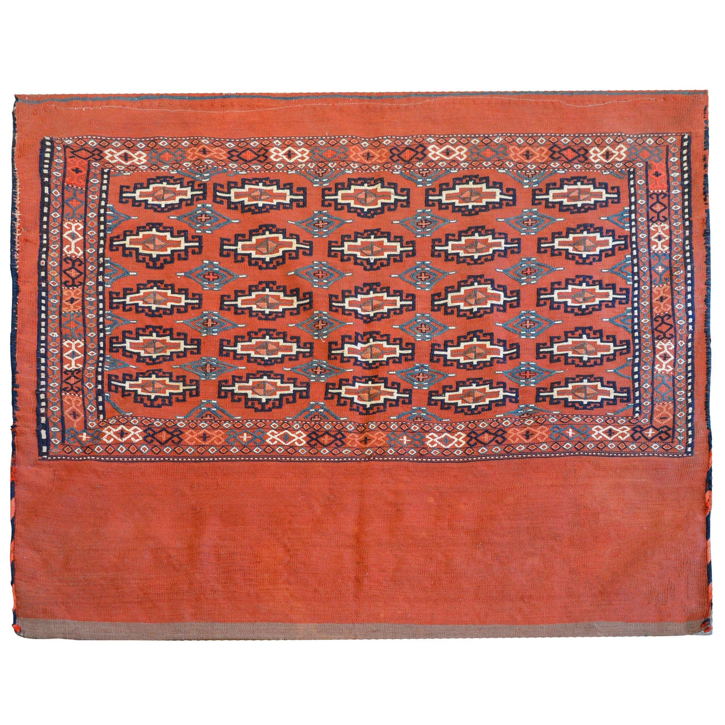 Wonderful Early 20th Century Turkomen Bag Face For Sale