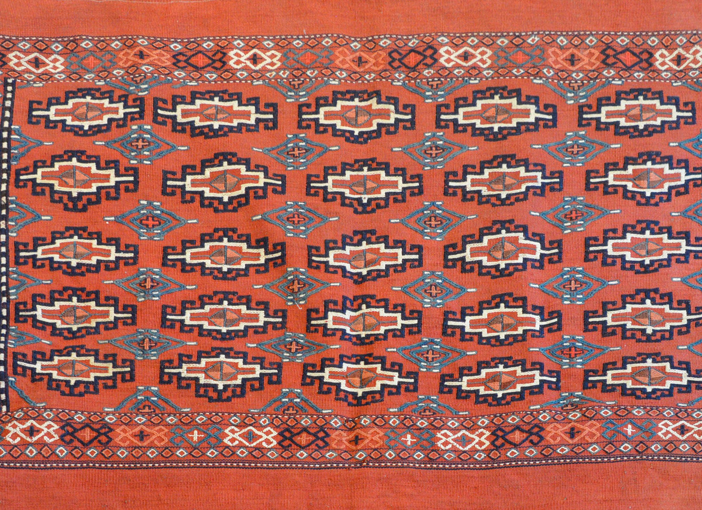 Wonderful Early 20th Century Turkomen Bag Face For Sale